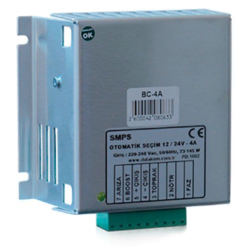 Cargador de batería 12-24 V - BC-4A - 220 V - 4 A