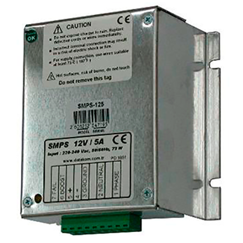 Cargador de batería 12 V - SMPS-125 - 220 V - 5 A